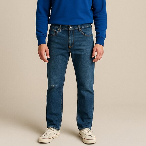 Levi’s 505 Regular Fit Straight Leg Jeans - Size W40 L30